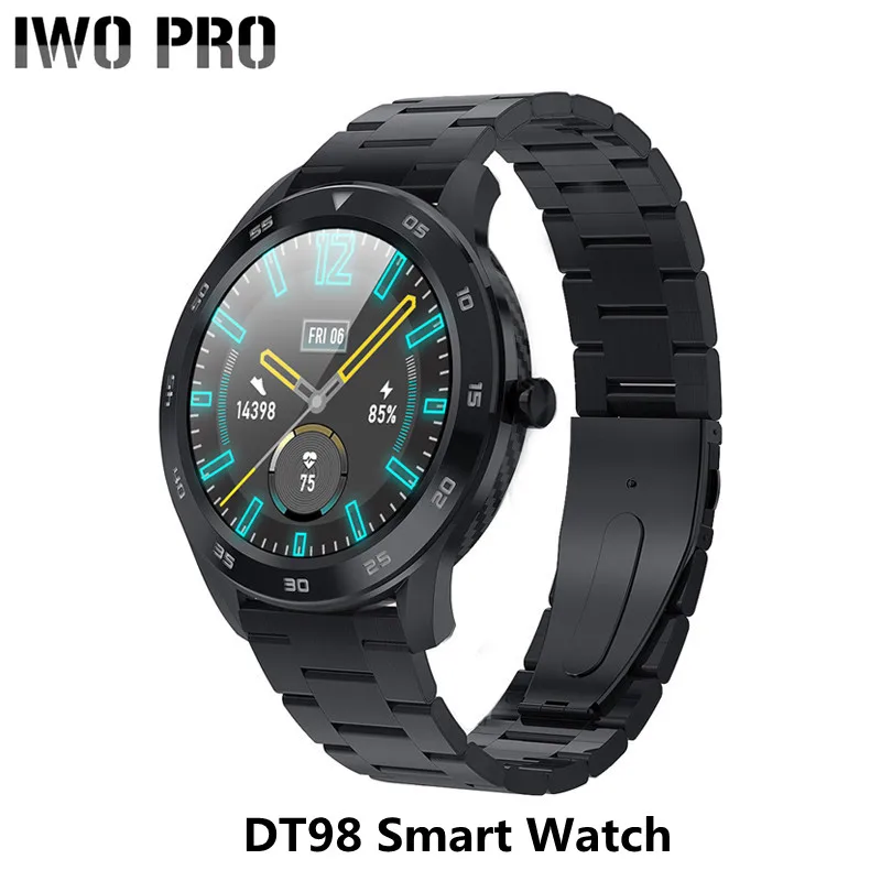 

Смарт-часы DT98, IP68, пульсометр, ЭКГ + ППГ