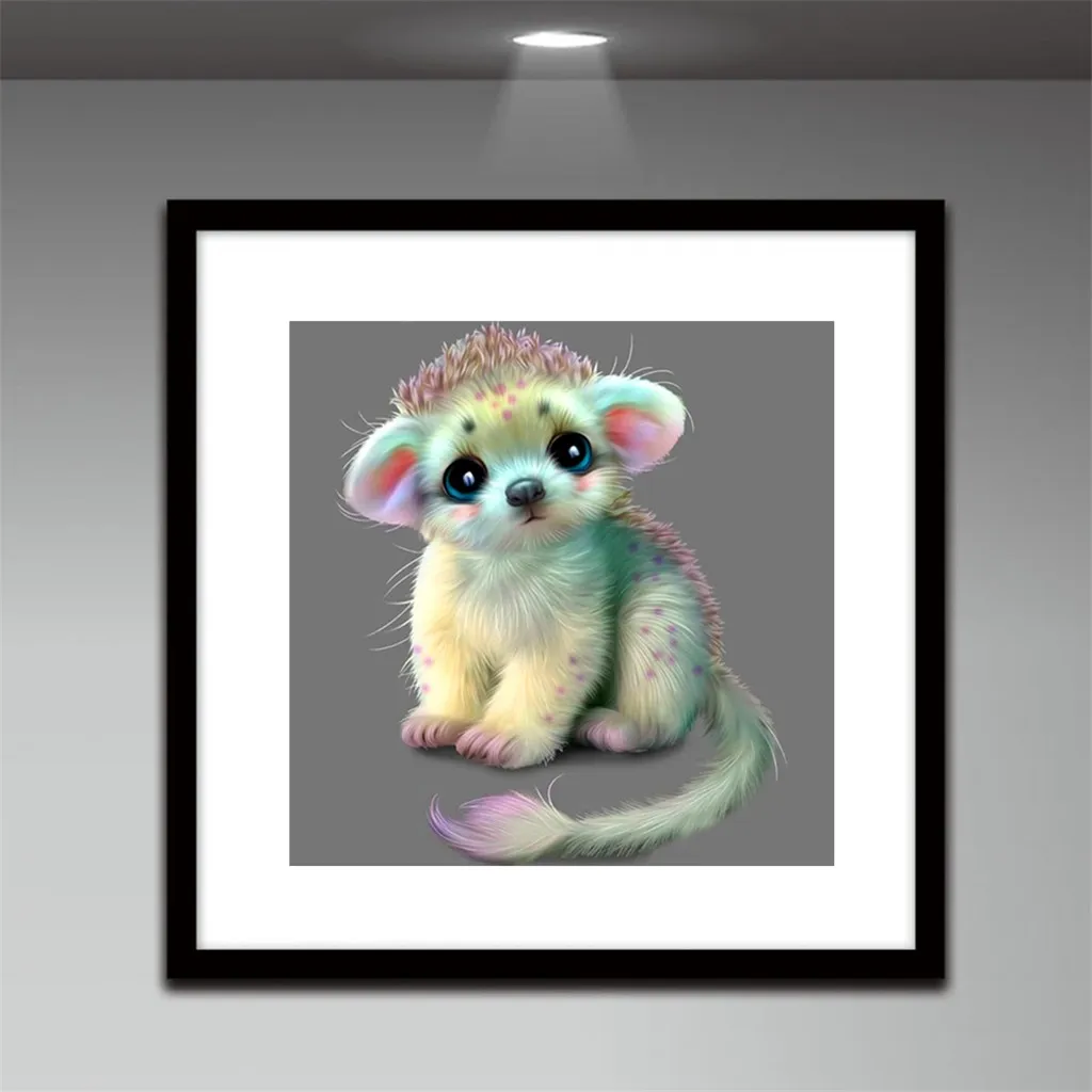 Алмазная живопись с милыми животными 5D Вышивка Картина на холсте сделай сам