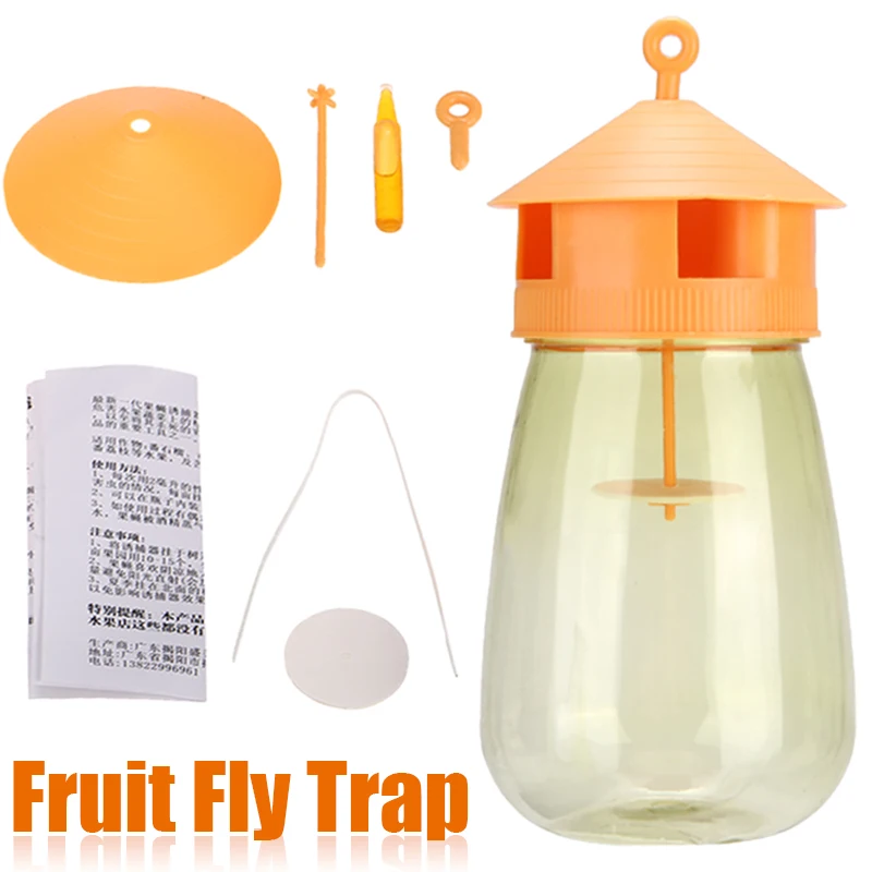 Новый Портативный многоразовая бутылка насекомых вредителей Управление на