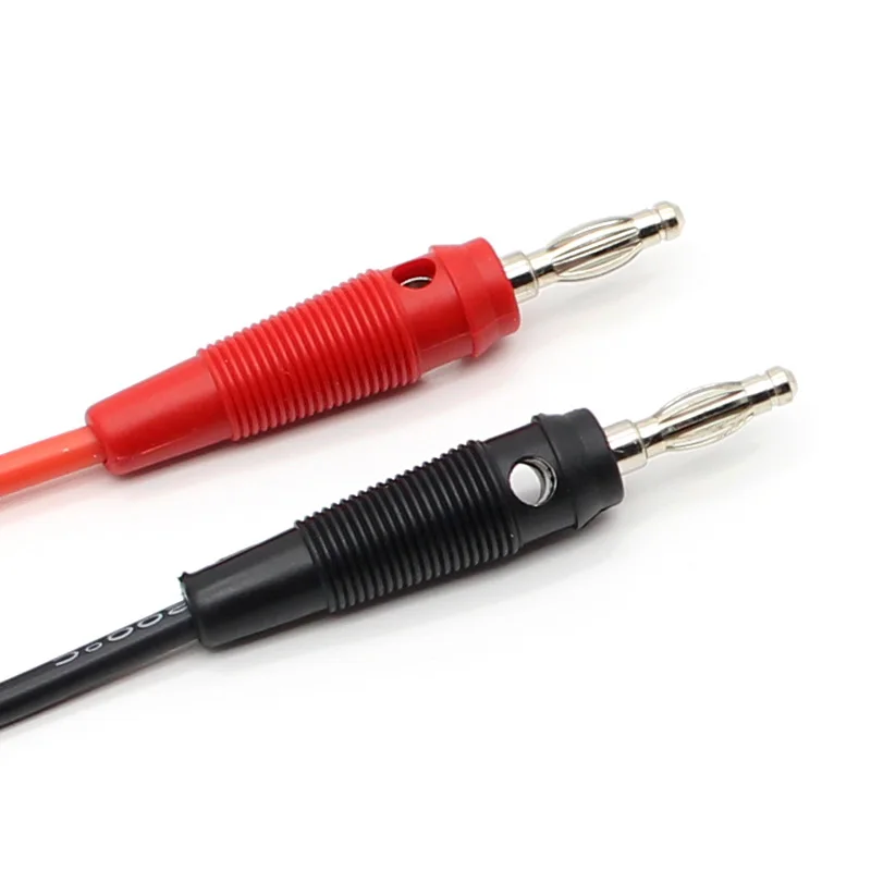 Силиконовый провод TL137 14AWG штекер типа банан 4 мм испытательный для телефона|plug
