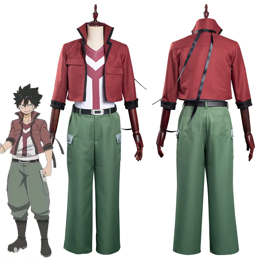 

Edens Zero Cosplay Shiki Granbell Costume Top Pants Belt Suits Halloween Carnival Outfits