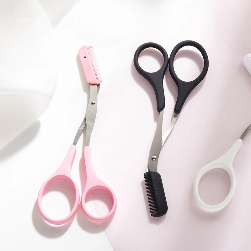 Ножницы для стрижки бровей с расческой бровей|Триммер бровей| |