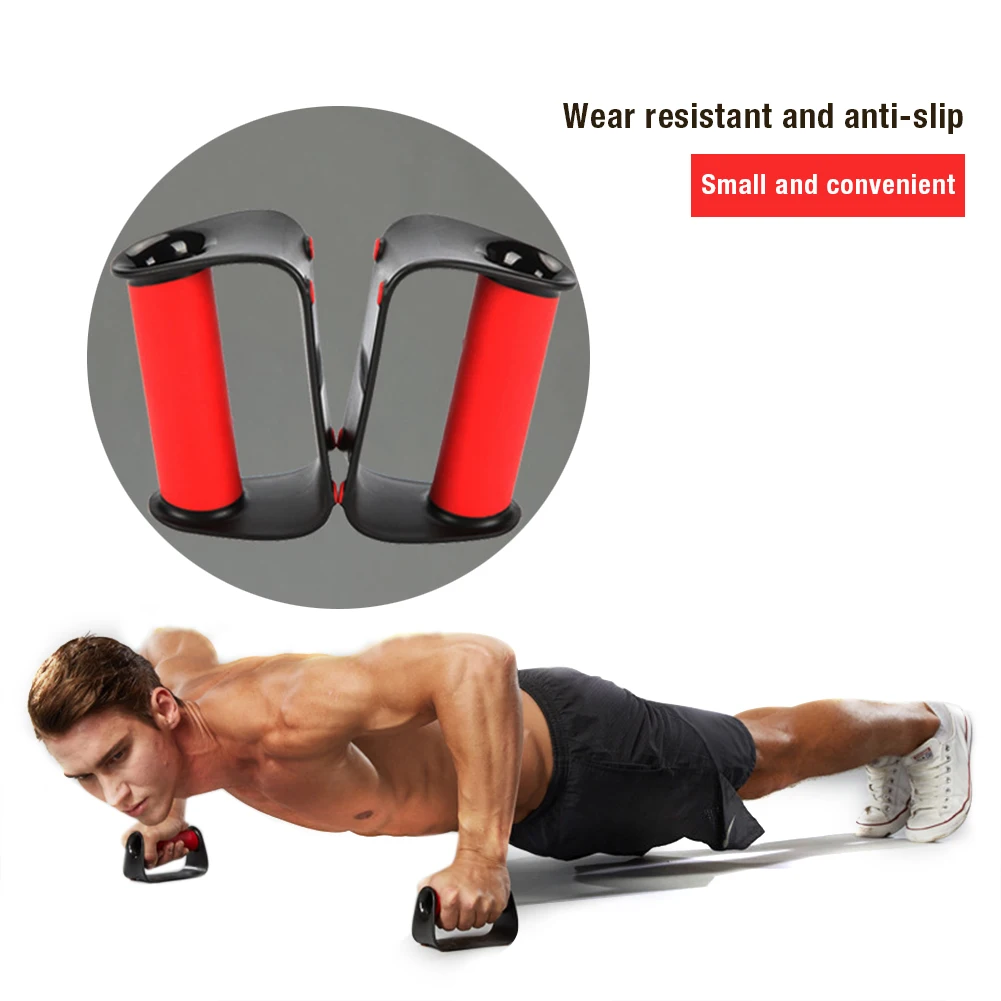 

Portable Pushup Stands Fitness Workout Pushup Handle Stands For Floor Pushup Training Program Push Up Bar