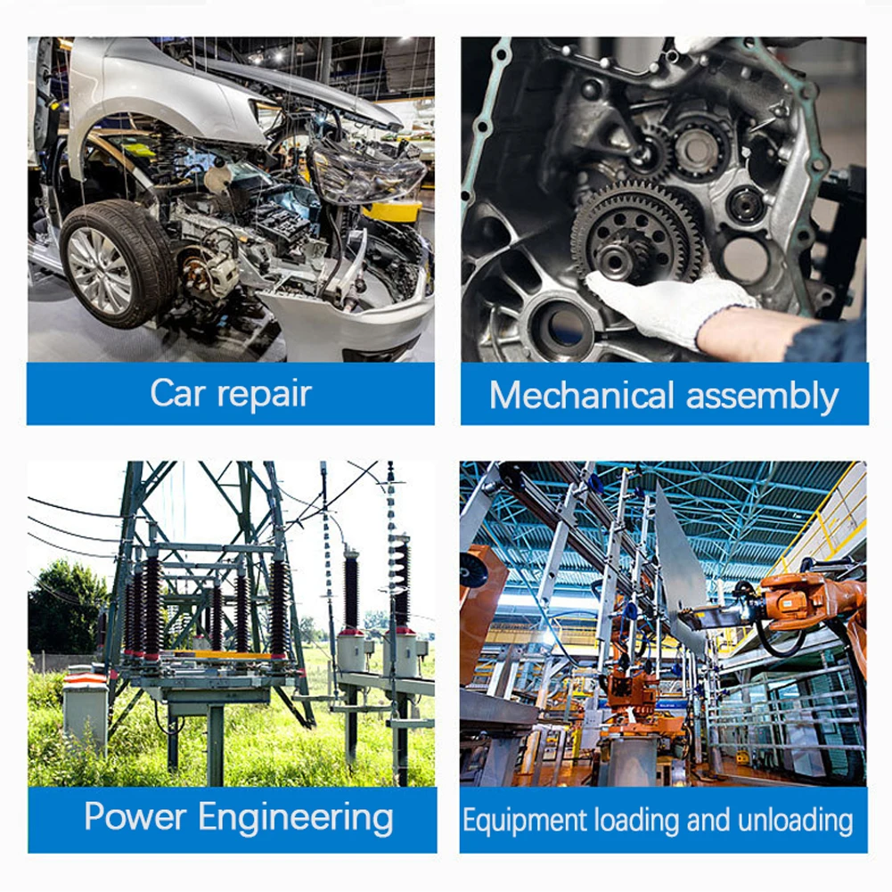 

6PCS 40~210Nm 1/2 Inch Release High-precision Torque Wrench Sleeve Combination Tyre Car Repairing Tool Set Two-way Adjustment