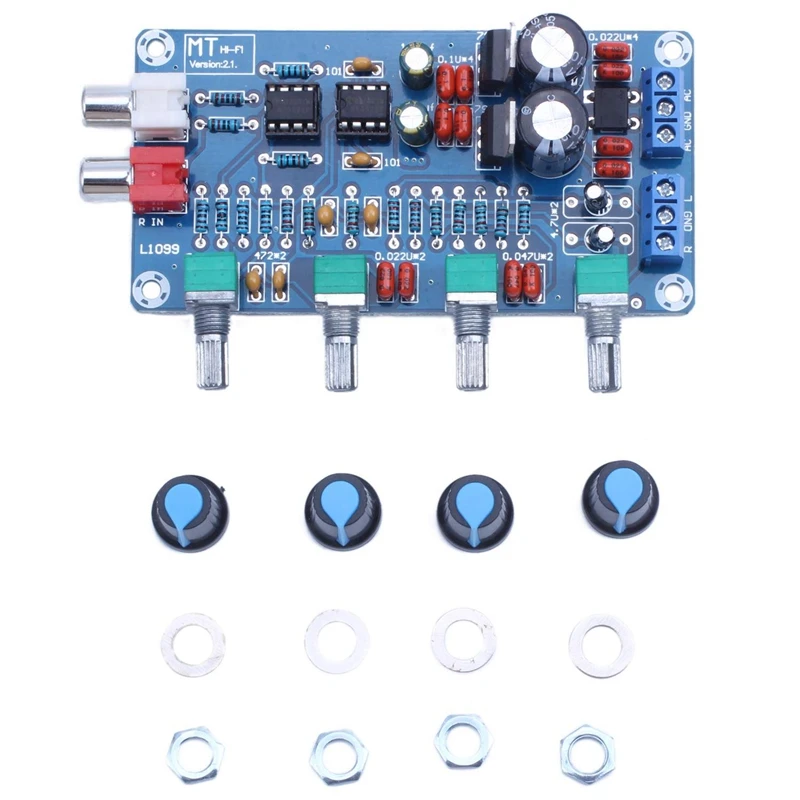 NE5532 OP-AMP HIFI усилитель громкости Tone EQ плата управления DIY наборы | Электроника
