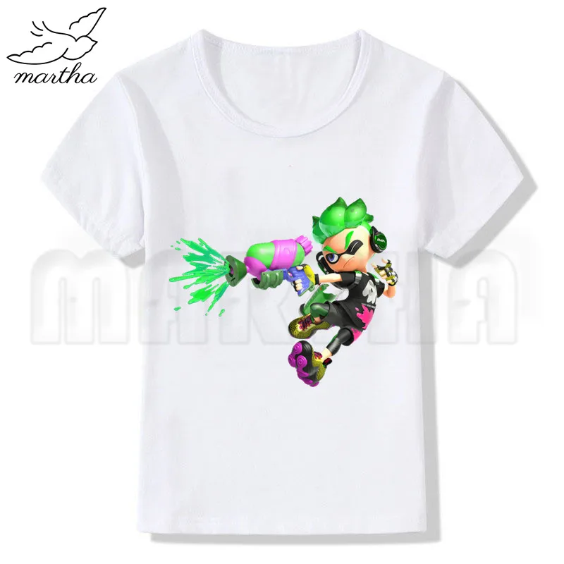 Ink Spalting/белая футболка Футболка с принтом героями мультфильмов дизайнерские