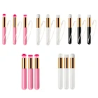 10 шт., профессиональная щётка для мытья ресниц и носа