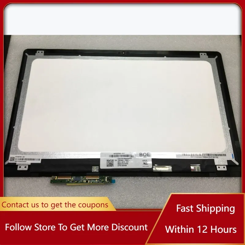 

15.6" LCD Display Touch Screen Digitizer Assembly for DELL Inspiron 15 7568 FHD 1920*1080 Replacement Panel