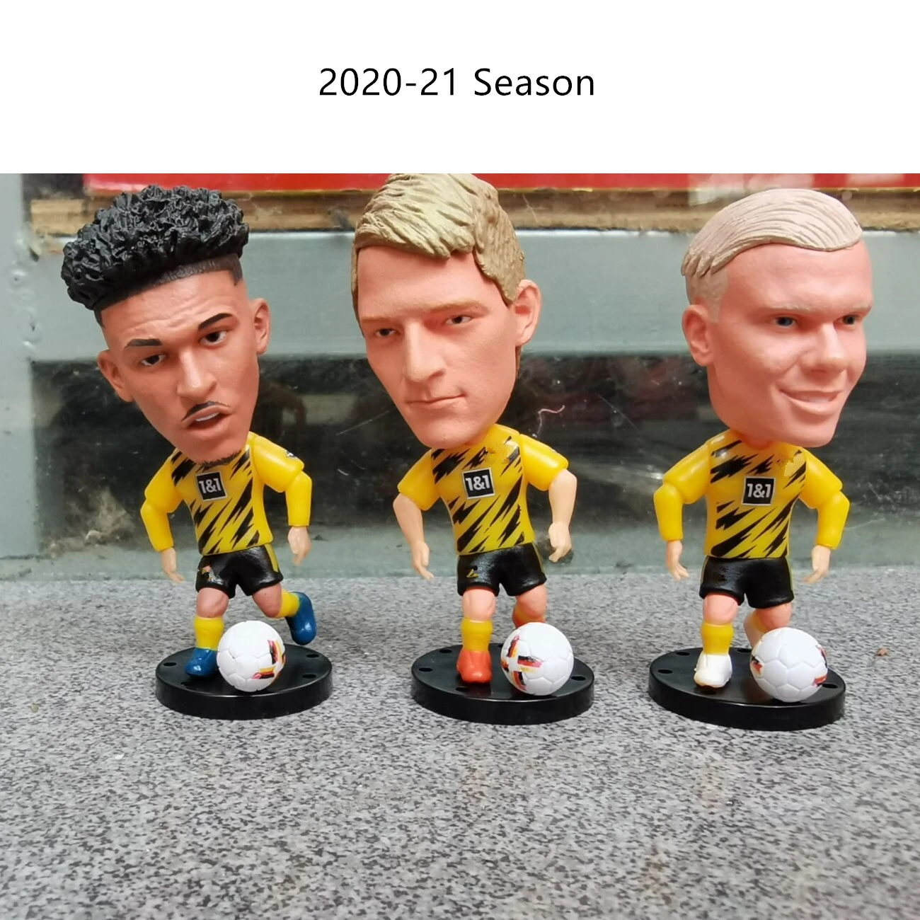 Фигурки героев мультфильмов Soccerwe высота 6 5 см шаль # Reus Sancho Haaland коллекция игрушек