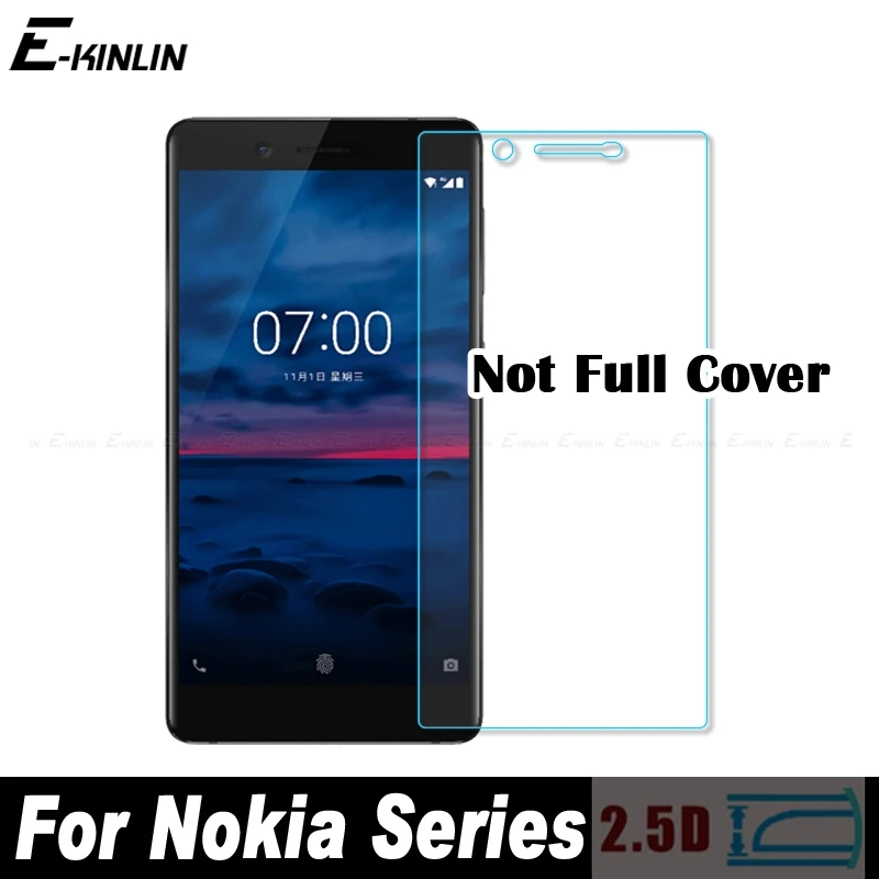 0 3 мм 2.5D Закаленное стекло для Nokia 23 M 9 PureView 8 V 5G UW 7 Plus 6 2018 5 2 1 Защитная пленка