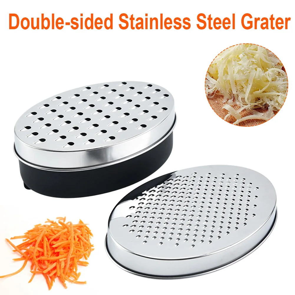 

Cheese Grater Container Grater Chocolate Grater Ginger Shredder Vegetable Chopper Stainless Steel Potato Peeling For Kitchen