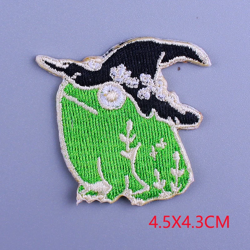 

Cartoon Patch Embroidered Patches For Clothing Cute Animal Embroidery Patches Stripe Iron On Patches For Clothes DIY Heart Badge