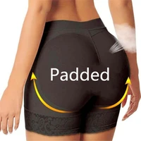 wholesale drop shipping fashion invisible padded body shorts panties women hip enhancer underwear fake butt lifter shapewear