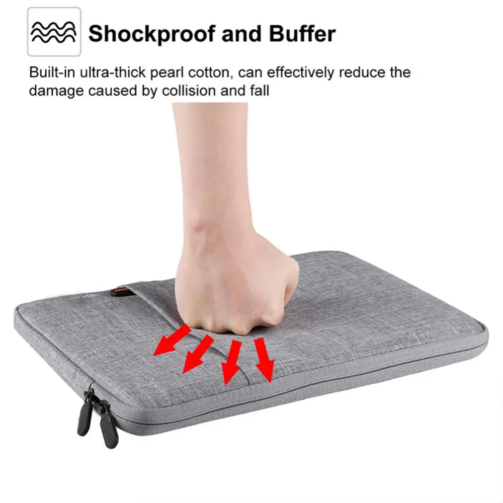 

Hot Sales 12/13/15inch Notebook Bag Laptop Sleeve Pouch Protective Case Cover for MacBook