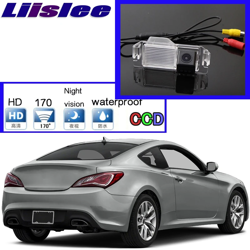 Автомобильная камера для Hyundai Genesis Coupe 2008 ~ 2013 Высококачественная заднего вида