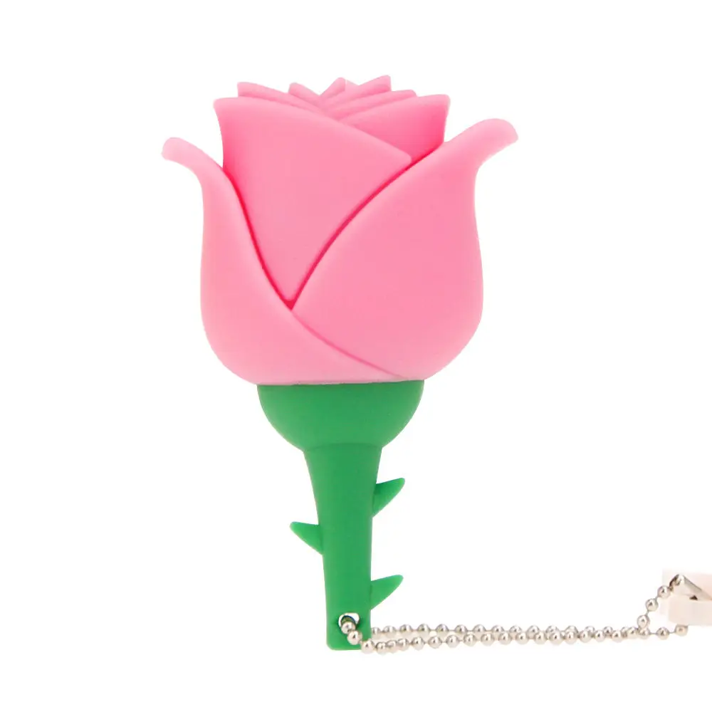 Usb-флеш-накопитель с цветком розы 128/64/32/16/8/4 ГБ | USB-накопители