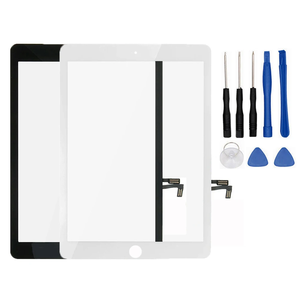 9 7 &quotНовый 2017 A1822 A1823 сменный сенсорный экран для iPad 5 5-го поколения дигитайзер