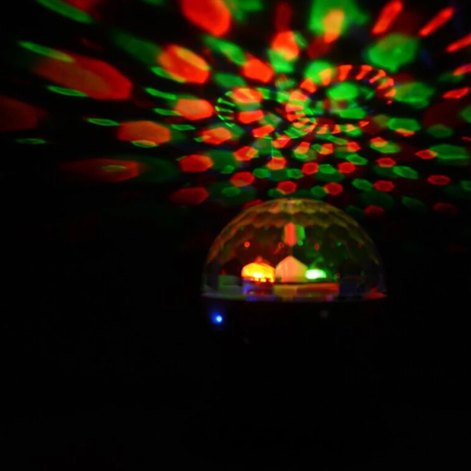 Диско шар стерео динамик Беспроводная связь Bluetooth с FM радио аккумуляторная