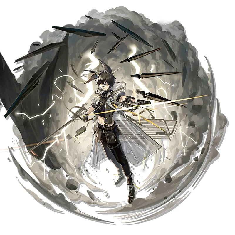 

Anime! Arknights Ayerscarpe RHODES ISLAND Messenger Version 2.0 Game Suit Uniform Cosplay Costume Halloween Outfit Free Shipping