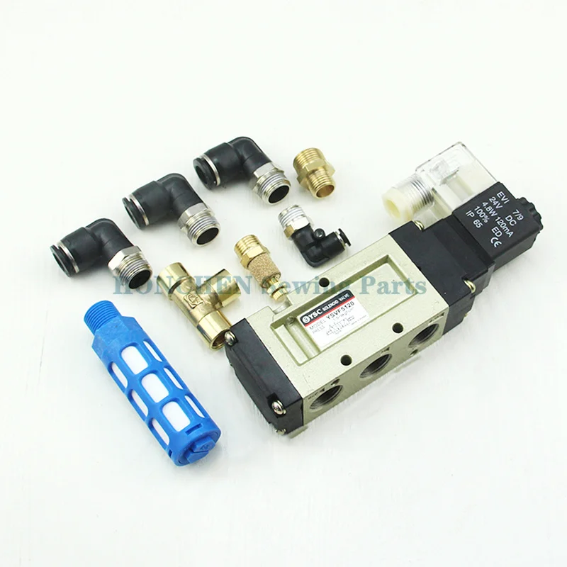 Детали для швейной машины воздушный блок в сборе резак электромагнитный клапан