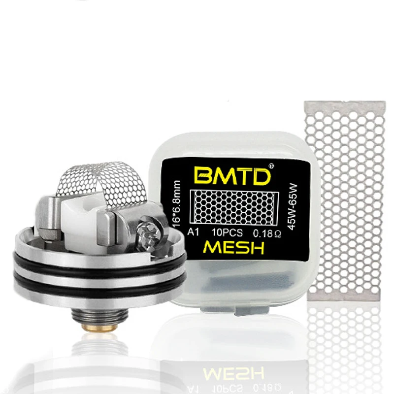 10 шт./кор. A1 сетка Стиль катушки 0.18ohm 45 Вт 65 16*6 8 мм подходит для wotofo профиль rda rta Vapefly