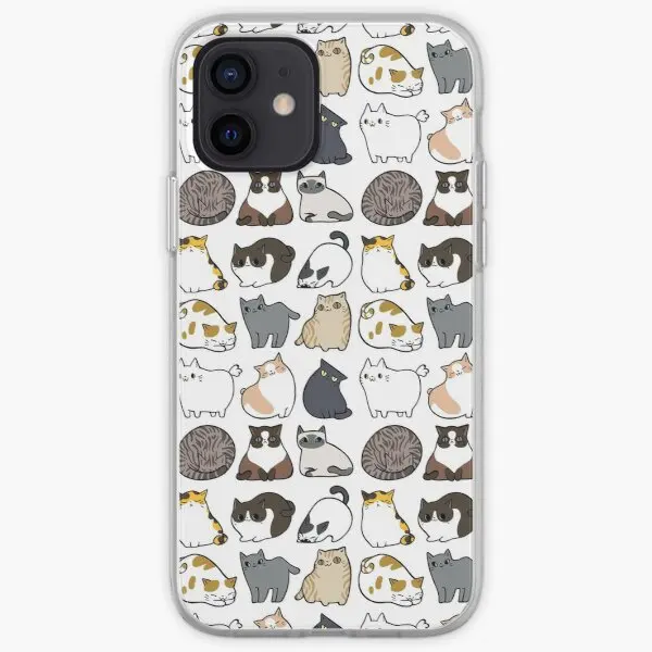 

Чехол для телефона с котами и кошками для iPhone X XS XR Max 6 6S 7 8 Plus 5 5S SE 11 12 13 Pro Max Mini Аксессуары для собак