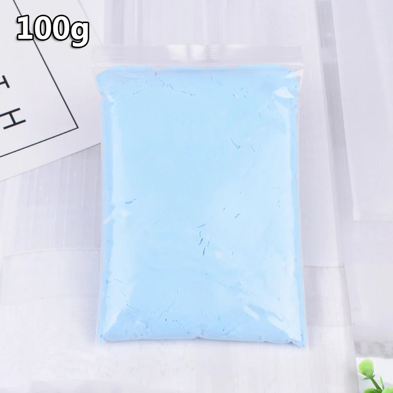 100g clay 2 Горячая глина "сделай сам" игровой набор инструментов для теста для лепки аксессуары пластик ine моделирование формы комплект глины слизь пластиковый набор резаков формы игрушки для детей - Цвет: 100g clay 2