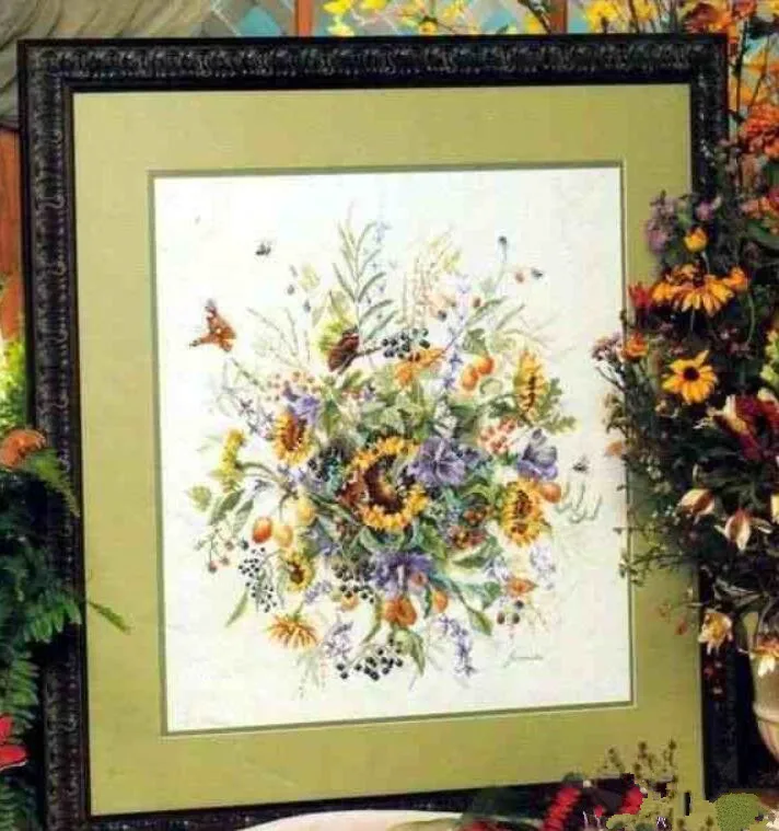 

Lanarte34478Home Fun Cross Stitch Kit Package Greeting Needlework Counted Kits New Style Joy Sunday Kits Embroidery