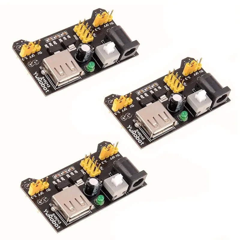 3X MB102 макетная плата блок питания 3 V 5V Для Arduino хлебопечки | Обустройство дома