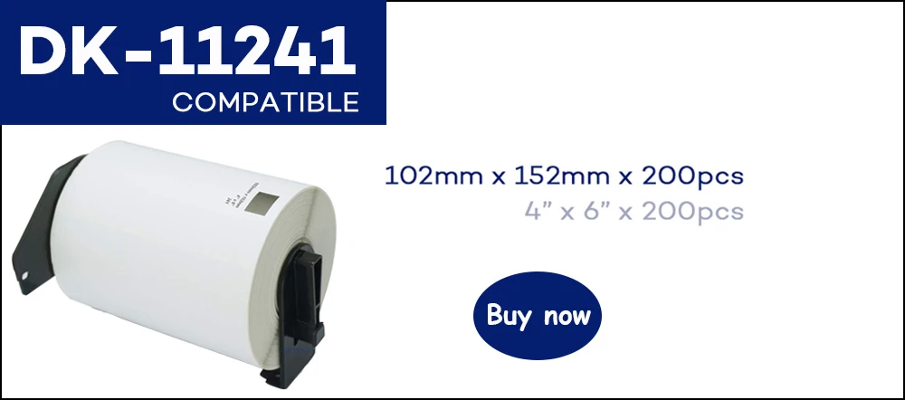 CIDY совместимый для Brother Labels Dk-11209 62 мм x 29 мм 800 этикеток в рулоне термостикер Dk 11209 DK 1209 Dk1209