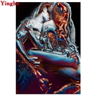 5D DIY полный квадратный Круглый Алмазный рисунок, вышивка крестом, сексуальная парная Алмазная вышивка, абстрактное искусство, мозаика, живопись, стразы