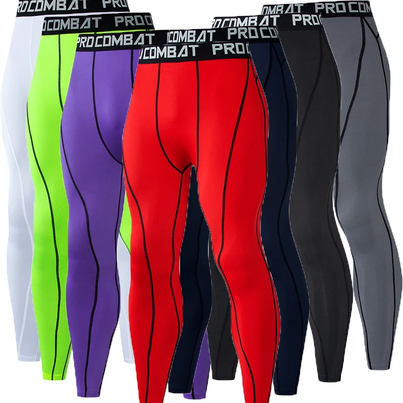 

New Compression Pants Men Sportswear Gym Fitness Sport Tights Quick Dry Jogging Bottoms Wokrout Training Running Leggings Men