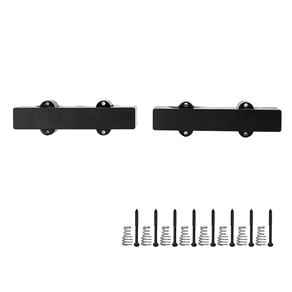 

Pack of 2 Sealed Pickup Black with Screws Springs for 5-String Electric Bass Guitar Luthier Supply