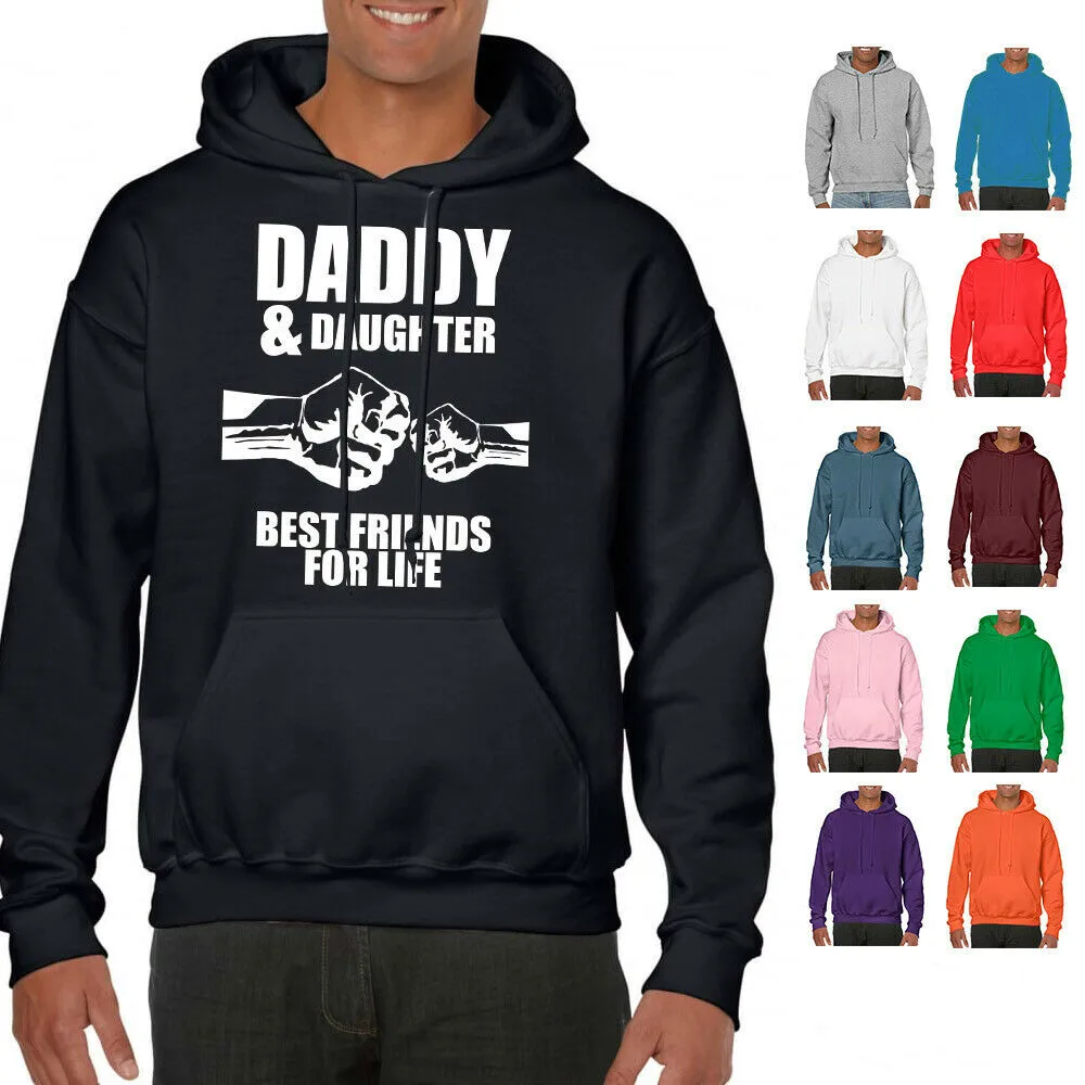 

Adult's Daddy and Daughter Hoodie Fathers Day Gifts Dad Hoody Best Friend