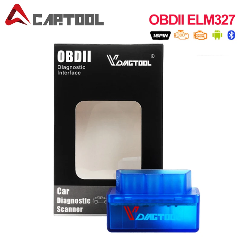 Автомобильный сканер ELM 327 в 1 5/v2.1 ELM327 Bluetooth OBD2 v1.5 Android автомобильный
