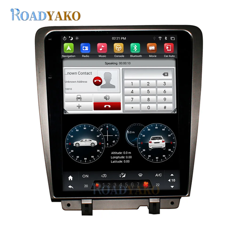 

12,1 '' Android GPS Ford Mustang 2010-2013