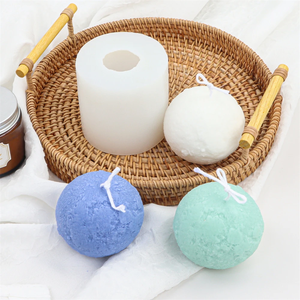 

DIY 3D Stereo Universe Style Earth Silicone Planet Candle Mold Festival Handmade Home Decor Ball Shape Soap Plaster Making Tools