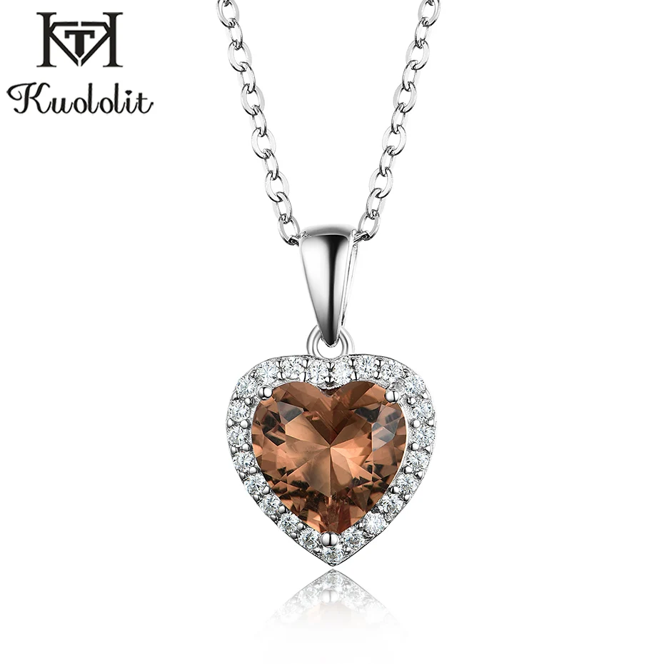 Куолит диаспор драгоценный камень кулон для женщин Твердое Серебро 925 пробы