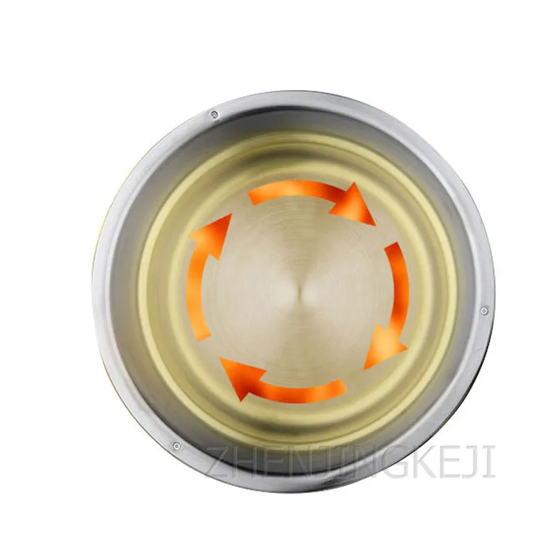 

220V 10L Electronic Warm Soup Pot 304 Stainless Steel Electric Heating Fire Prevention Anti-Scalding Buffet Hot Soup Stove