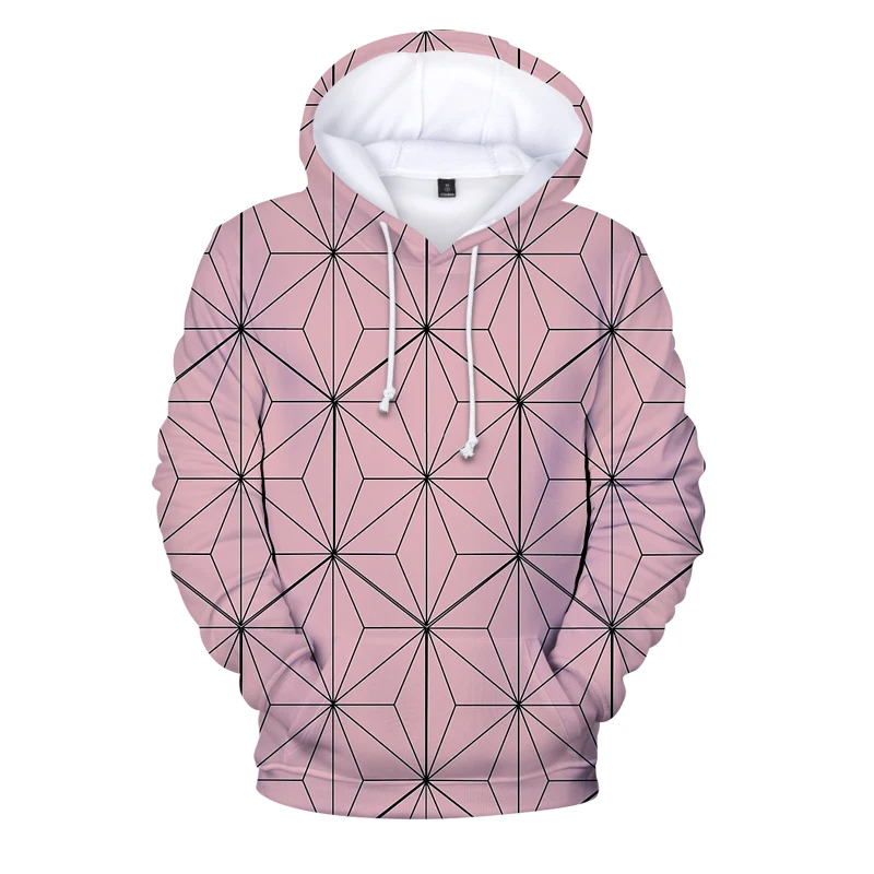 Толстовка с капюшоном для мужчин и женщин корейский стиль рассекающий демонов