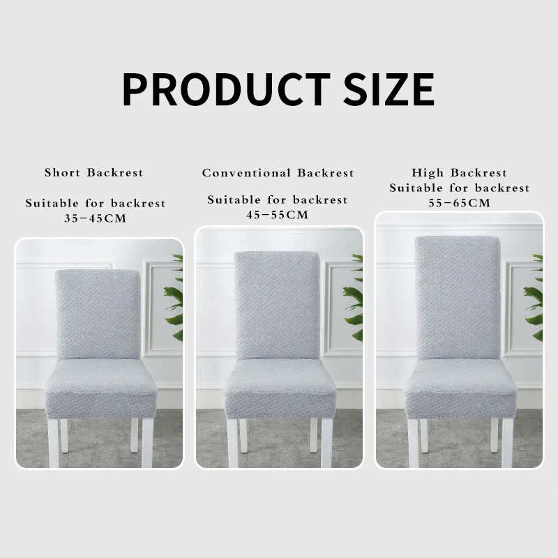 S/M/L Супермягкие жаккардовые тканевые чехлы на кресло стрейч эластичный чехол из