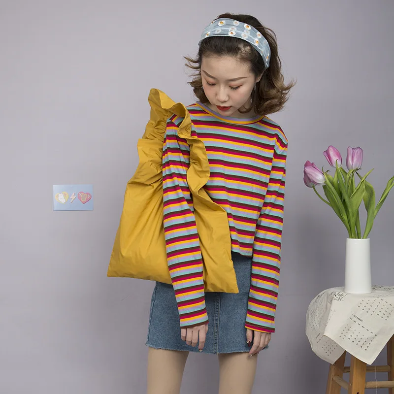 Женская сумка тоут с оборками Повседневная на плечо для покупок в Корейском