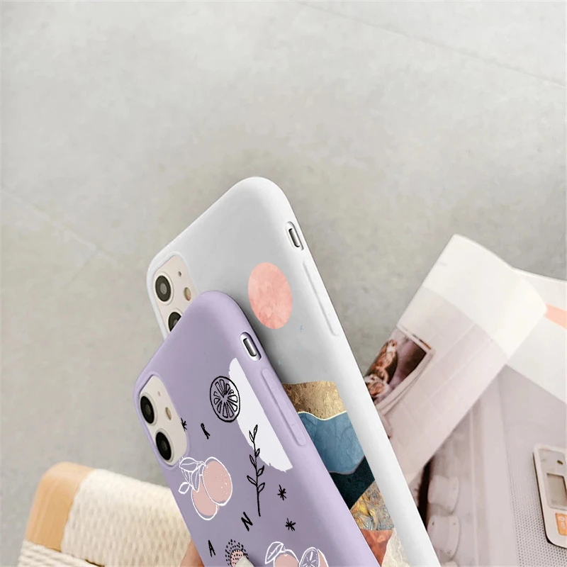 Силиконовый чехол для телефона с изображением облака граффити Луны иллюстрации