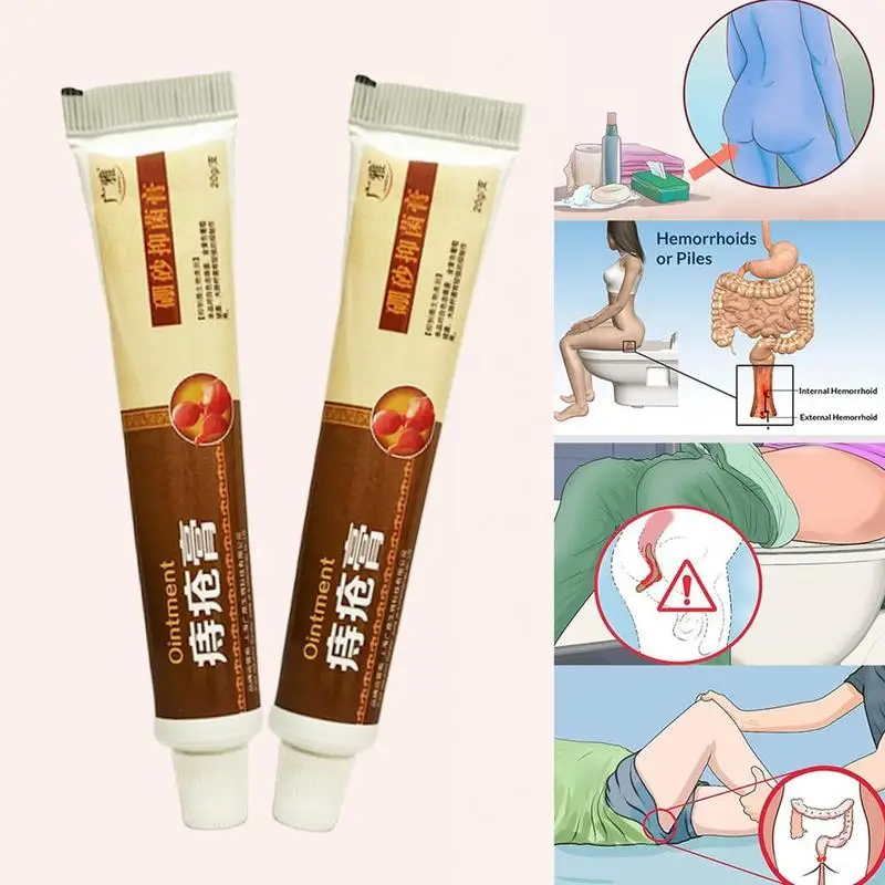 Chinese Patch Hua Tuo Hemorrhoids Ointment Sterilize Internal Piles External Anal Fissure Therapy Health Products | Красота и