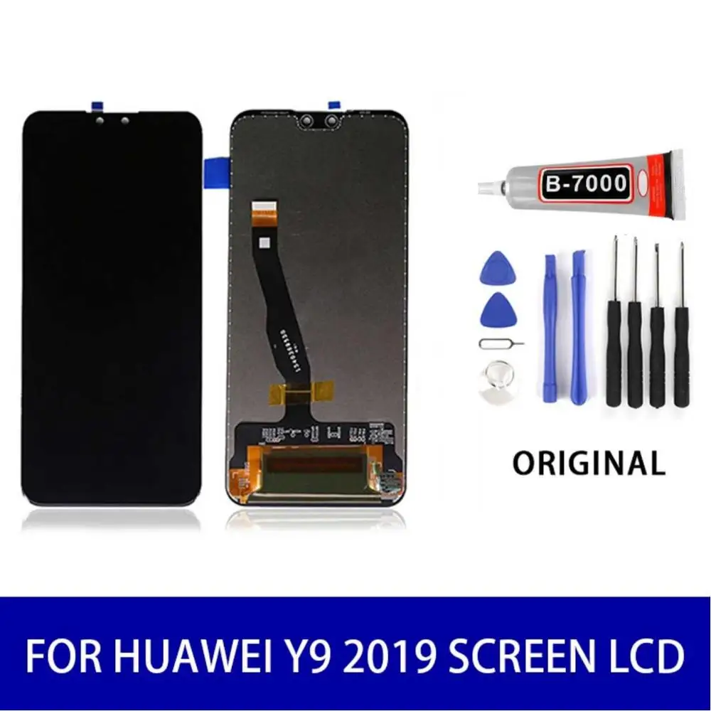 Оригинальный экран для Huawei Y9 2019 ЖК дисплей сенсорная панель запасные части 1920*1080