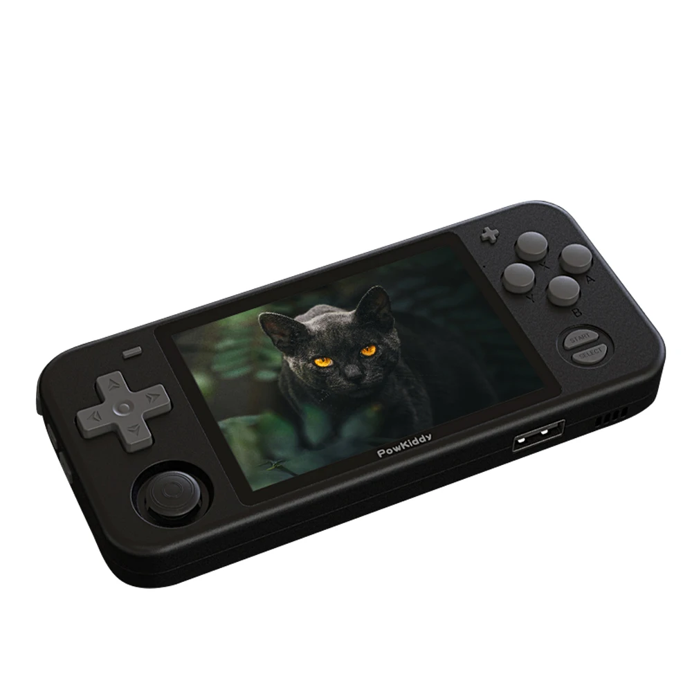 Игровая консоль RGB10 чип RK3326 4 3 дюймовый IPS HD экран 3d рокер ретро игра|Портативные