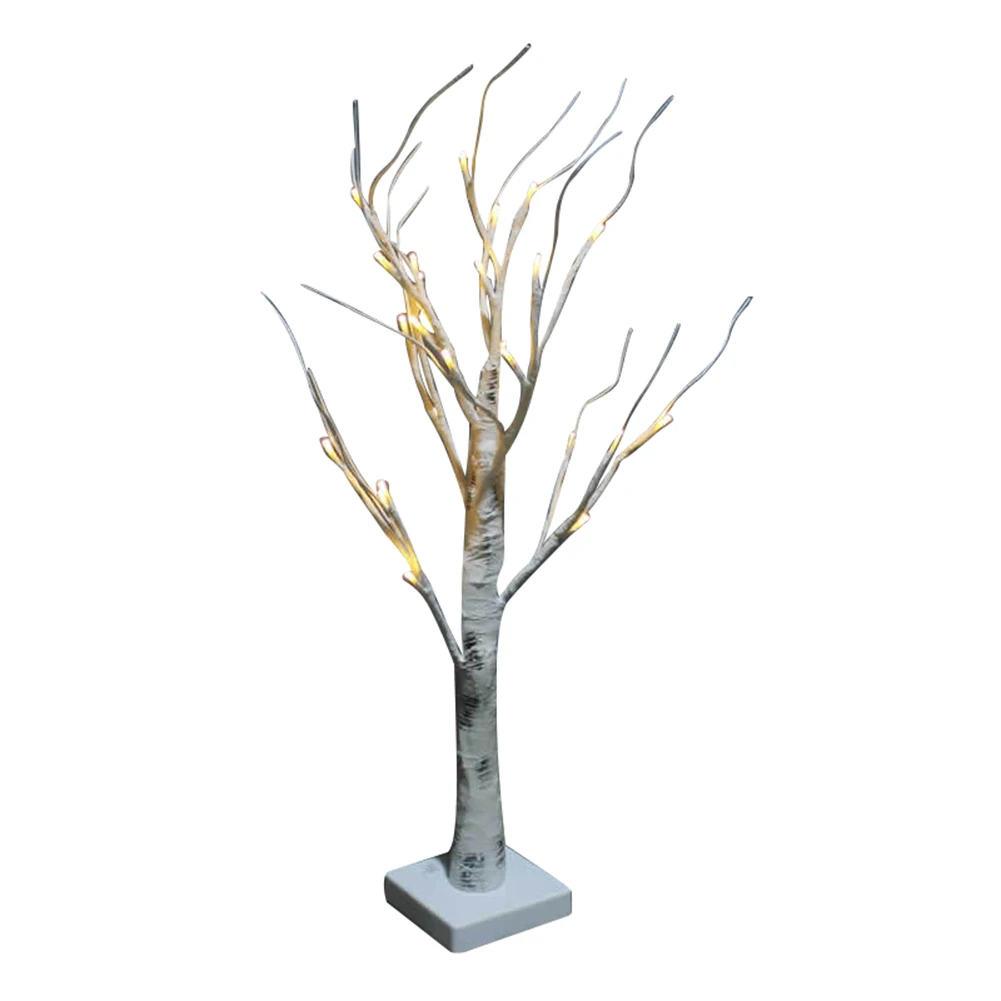 

White Birch Tree Lamp Creative Home Decoration Luminous Branch Nightlight