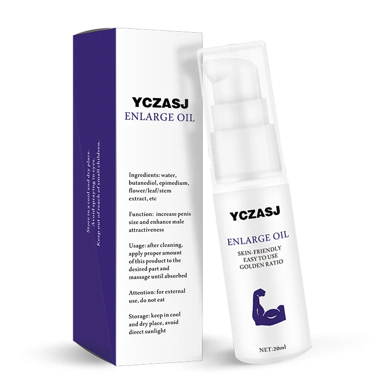 Эфирное масло для мужского массажа 20 мл увеличения пениса утолщенное эфирное