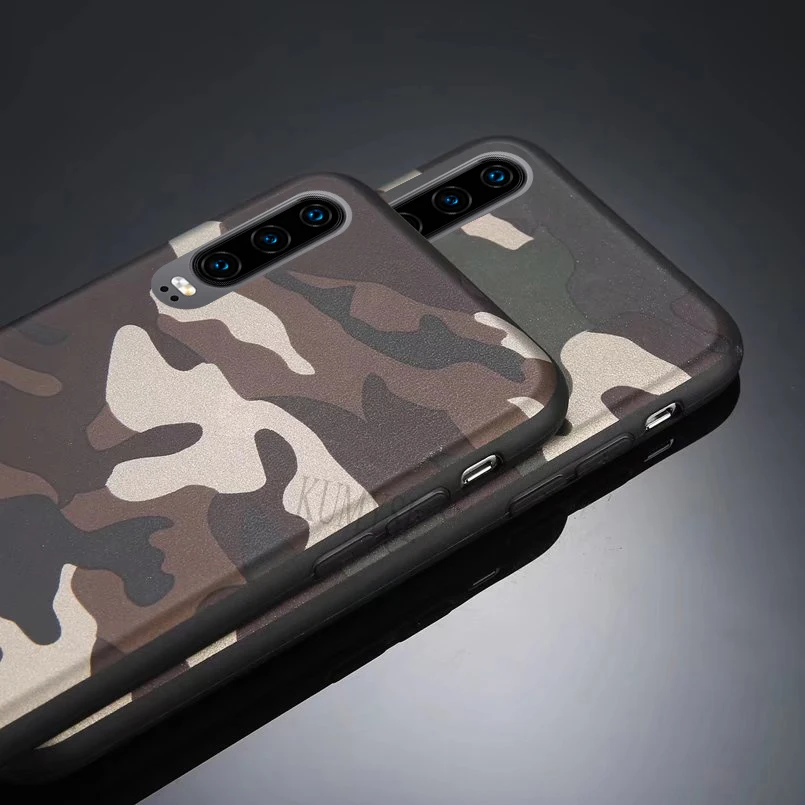 Камуфляжный чехол для huawei P30 P20 mate 20 Lite P Smart Plus Y6 Y7 Y9 Prime Honor 10i 20i 8X Nova 5i 5 Pro мягкий чехол