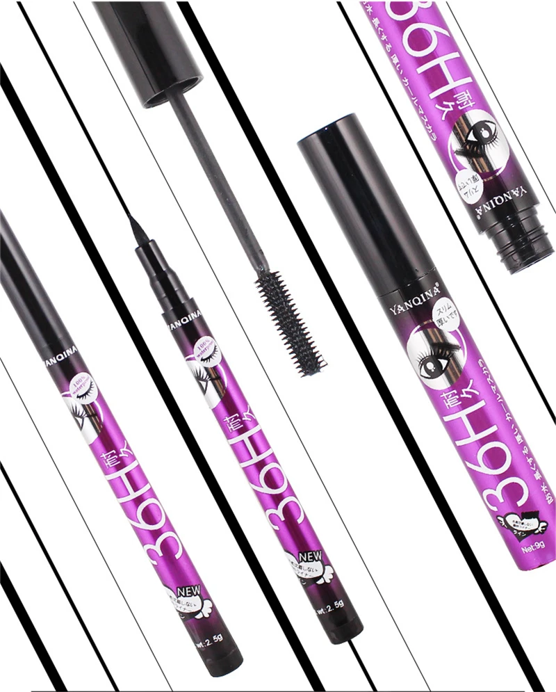 Новая водостойкая жидкая тушь для ресниц 36H набор макияжа долговечные